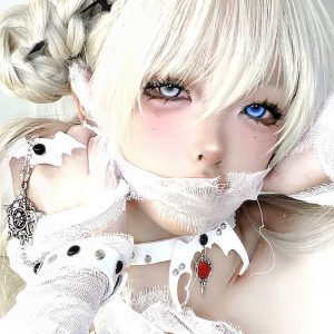 Coloredeye Cyber Grey Prescription Cosplay Colored Contact Lenses