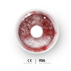 Coloredeye Haunted Scarlet Red Cosplay Colored Contact Lenses丨6 Months