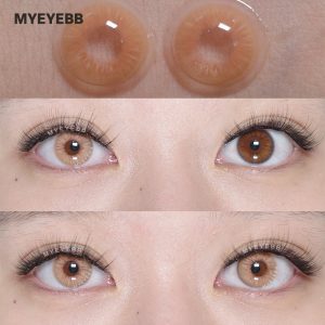Coloredeye Sin Brown Prescription Colored Contact Lenses