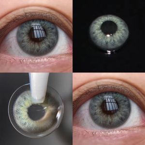 Coloredeye DNA Taylor II Green Prescription Colored Contact Lenses