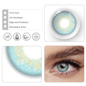 Coloredeye Russian Girl Blue Prescription Colored Contact Lenses