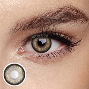 Coloredeye Pearlescent Brown Prescription Colored Contact Lenses
