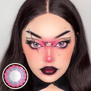 Coloredeye Sunflower Pinky Purple Prescription Cosplay Colored Contact Lenses