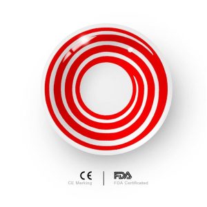Coloredeye Swirl Red Cosplay Colored Contact Lenses