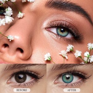 Coloredeye Aegean Sea II Blue Prescription Colored Contact Lenses